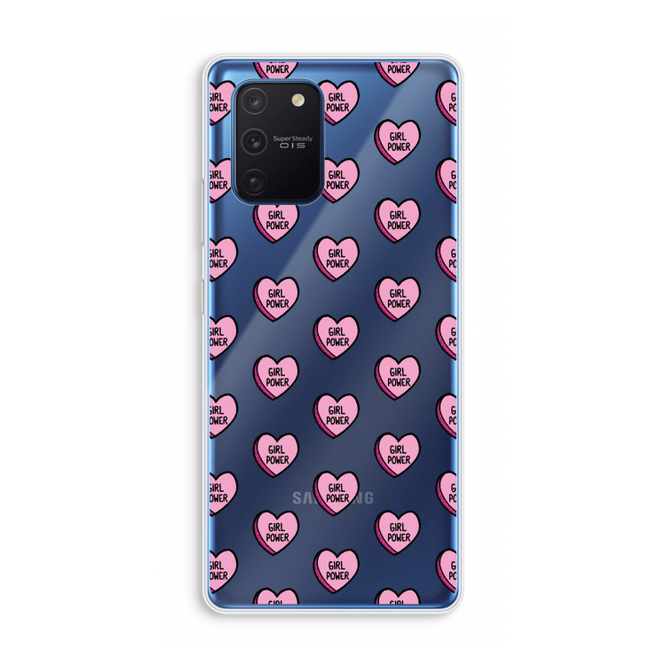 GIRL POWER: Samsung Galaxy Note 10 Lite Transparant Hoesje