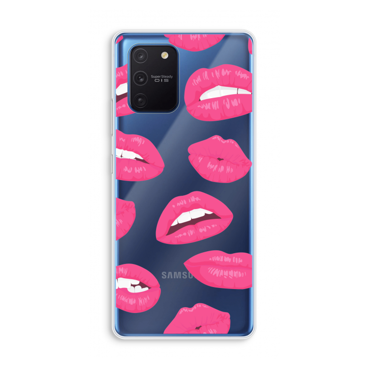 Bite my lip: Samsung Galaxy Note 10 Lite Transparant Hoesje