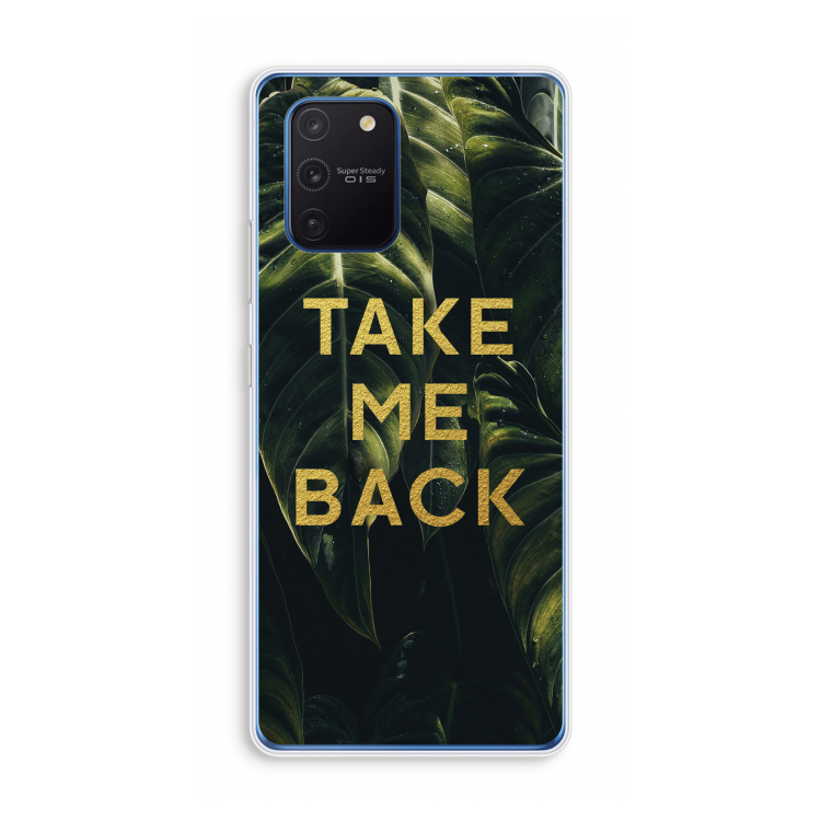 Take me back: Samsung Galaxy Note 10 Lite Transparant Hoesje