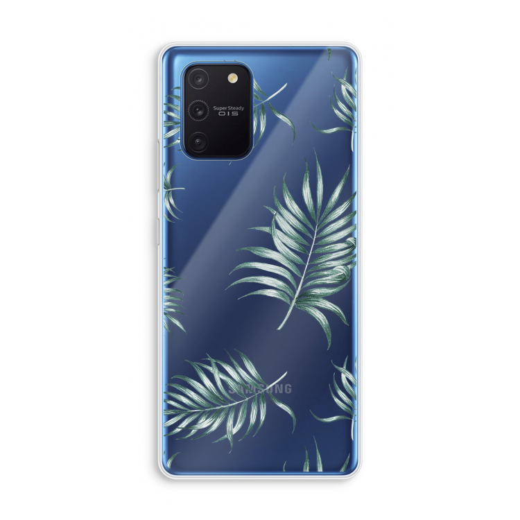 Simple leaves: Samsung Galaxy Note 10 Lite Transparant Hoesje