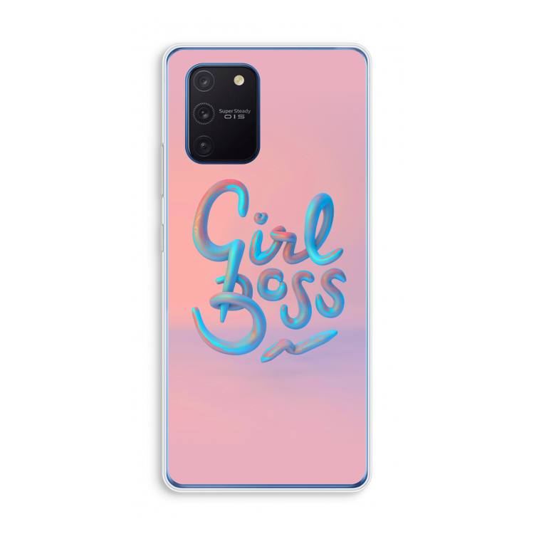 Girl boss: Samsung Galaxy Note 10 Lite Transparant Hoesje