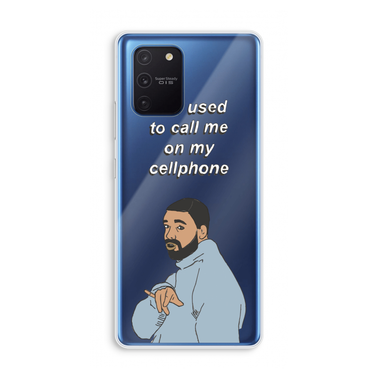 Hotline bling: Samsung Galaxy Note 10 Lite Transparant Hoesje