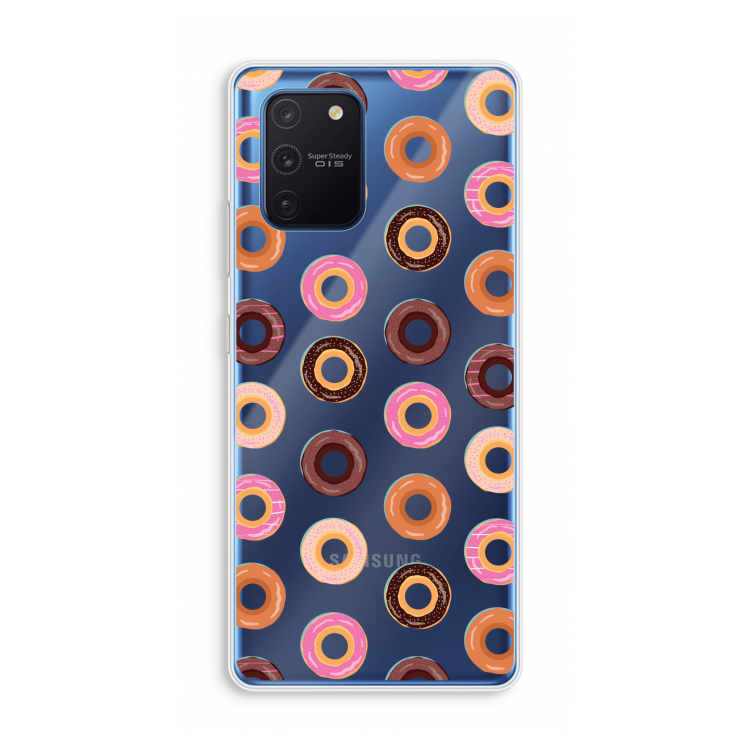 Donuts: Samsung Galaxy Note 10 Lite Transparant Hoesje