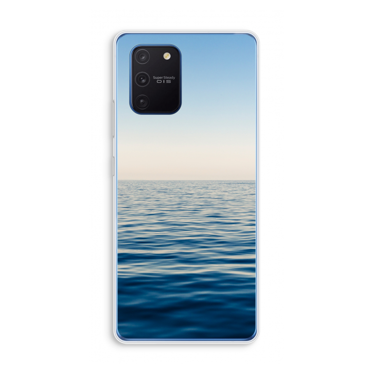 Water horizon: Samsung Galaxy Note 10 Lite Transparant Hoesje
