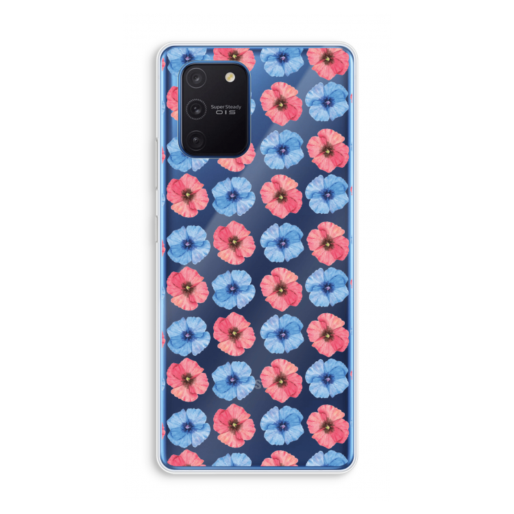 Klaproosjes: Samsung Galaxy Note 10 Lite Transparant Hoesje