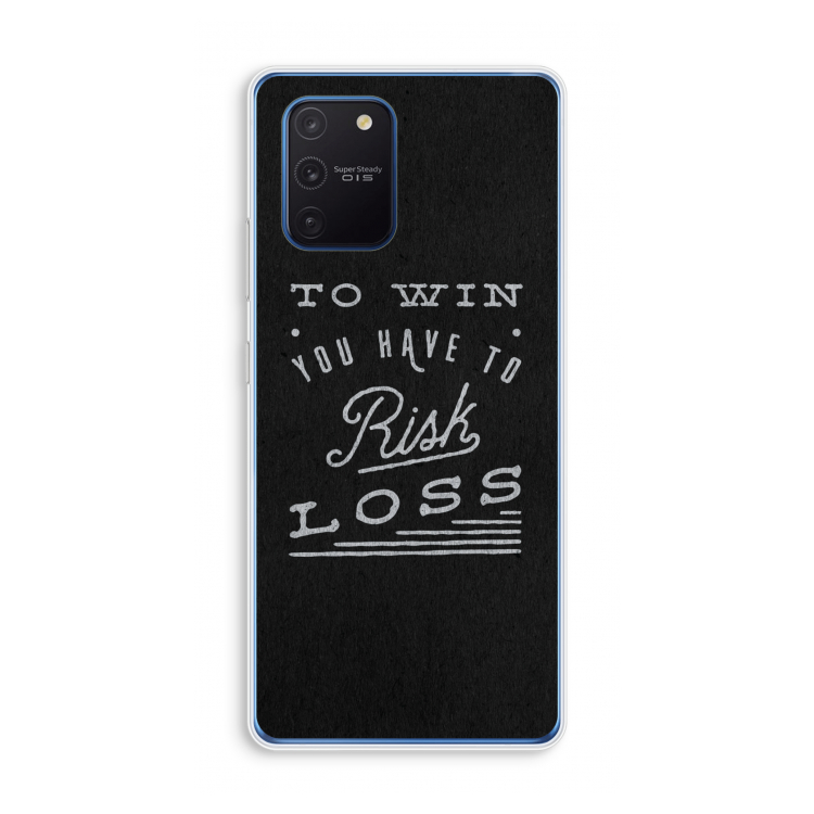 Risk loss: Samsung Galaxy Note 10 Lite Transparant Hoesje