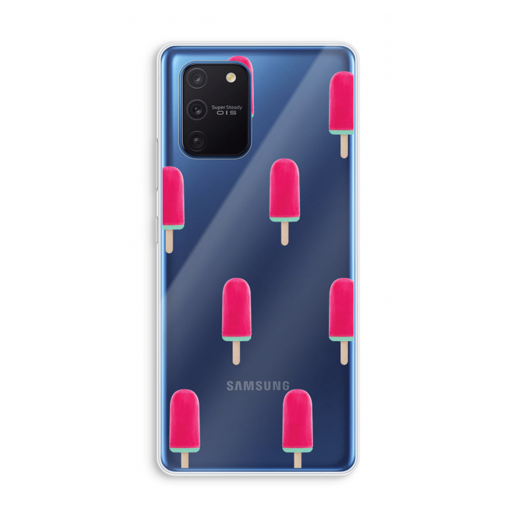 Waterijsje: Samsung Galaxy Note 10 Lite Transparant Hoesje