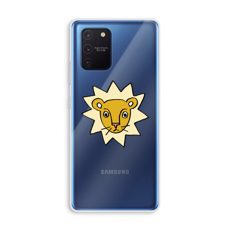 Kleine leeuw: Samsung Galaxy Note 10 Lite Transparant Hoesje