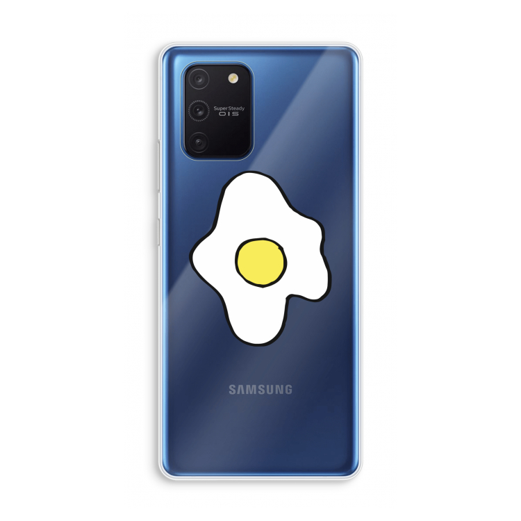 Spiegelei: Samsung Galaxy Note 10 Lite Transparant Hoesje