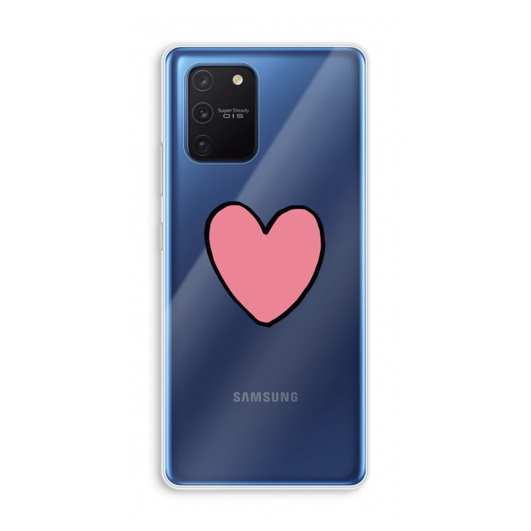 Hartje: Samsung Galaxy Note 10 Lite Transparant Hoesje