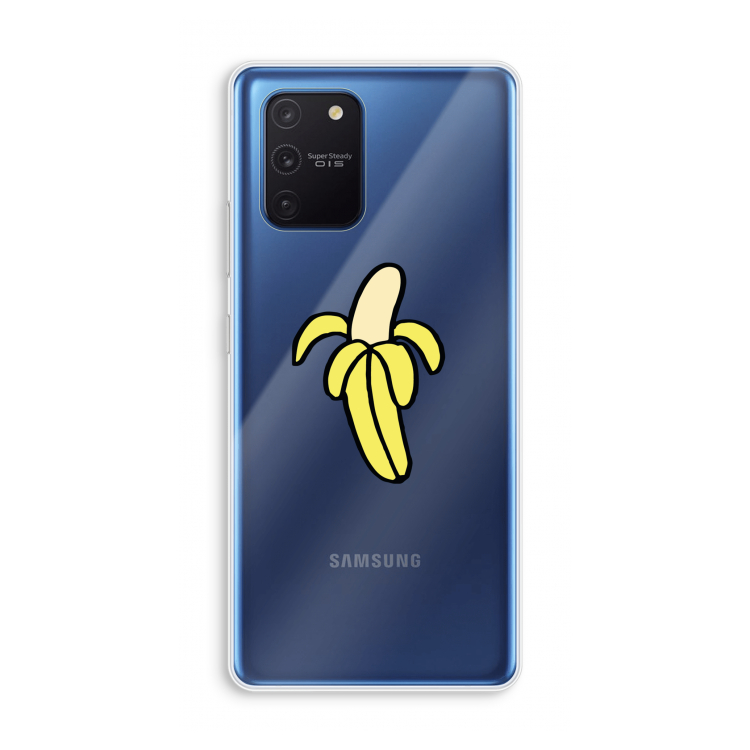 Banana: Samsung Galaxy Note 10 Lite Transparant Hoesje