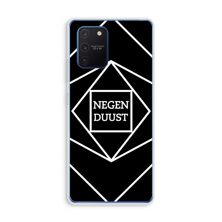 Negenduust geometrisch: Samsung Galaxy Note 10 Lite Transparant Hoesje