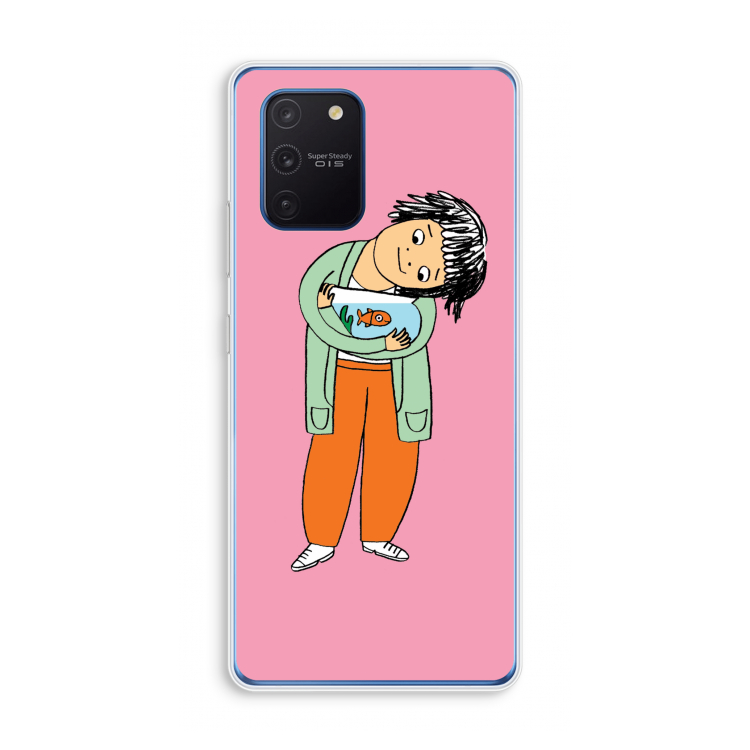 Visknuffel: Samsung Galaxy Note 10 Lite Transparant Hoesje