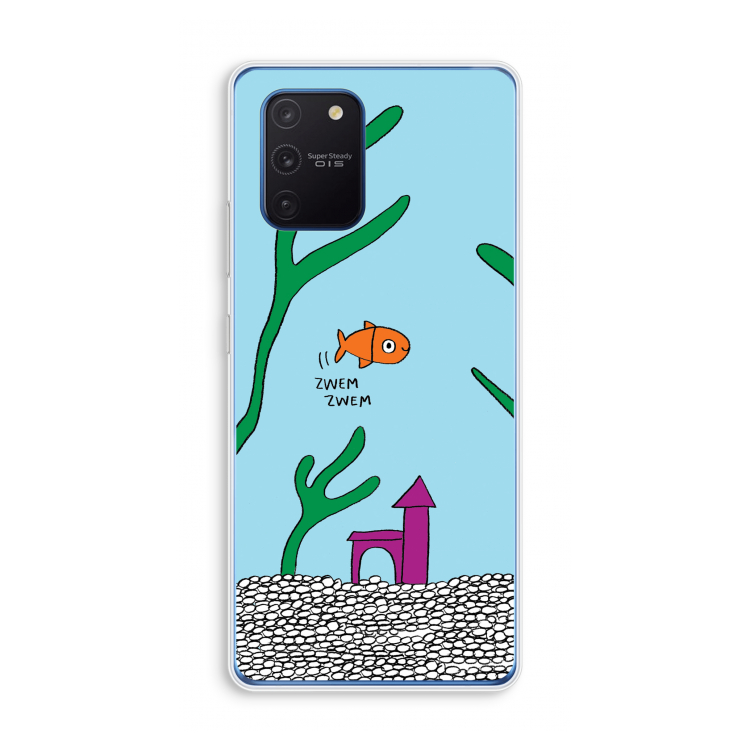 Aquarium: Samsung Galaxy Note 10 Lite Transparant Hoesje