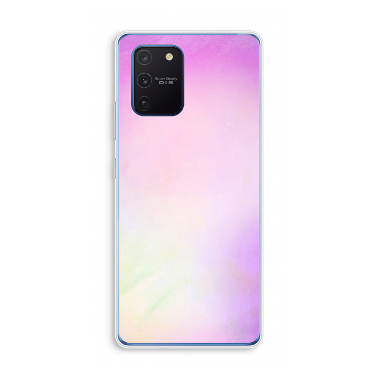 Flow mist pastel: Samsung Galaxy Note 10 Lite Transparant Hoesje