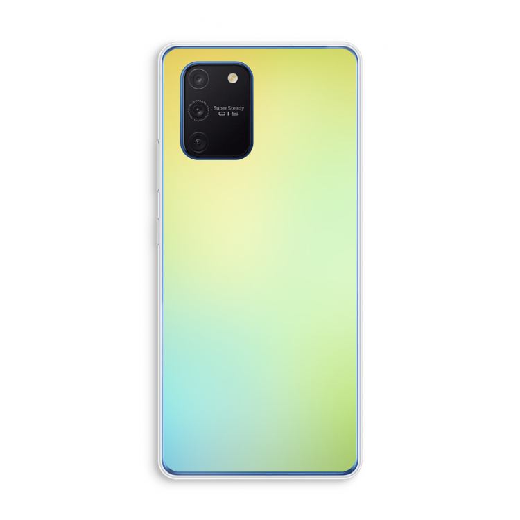 Minty mist pastel: Samsung Galaxy Note 10 Lite Transparant Hoesje