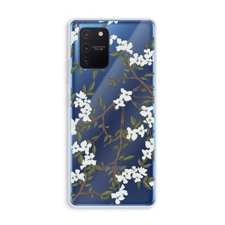 Blossoming spring: Samsung Galaxy Note 10 Lite Transparant Hoesje