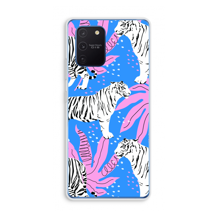 Tijger: Samsung Galaxy Note 10 Lite Transparant Hoesje