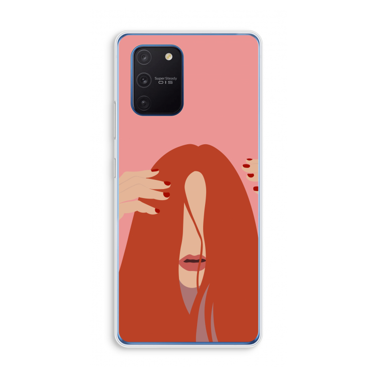 Woke up like this: Samsung Galaxy Note 10 Lite Transparant Hoesje