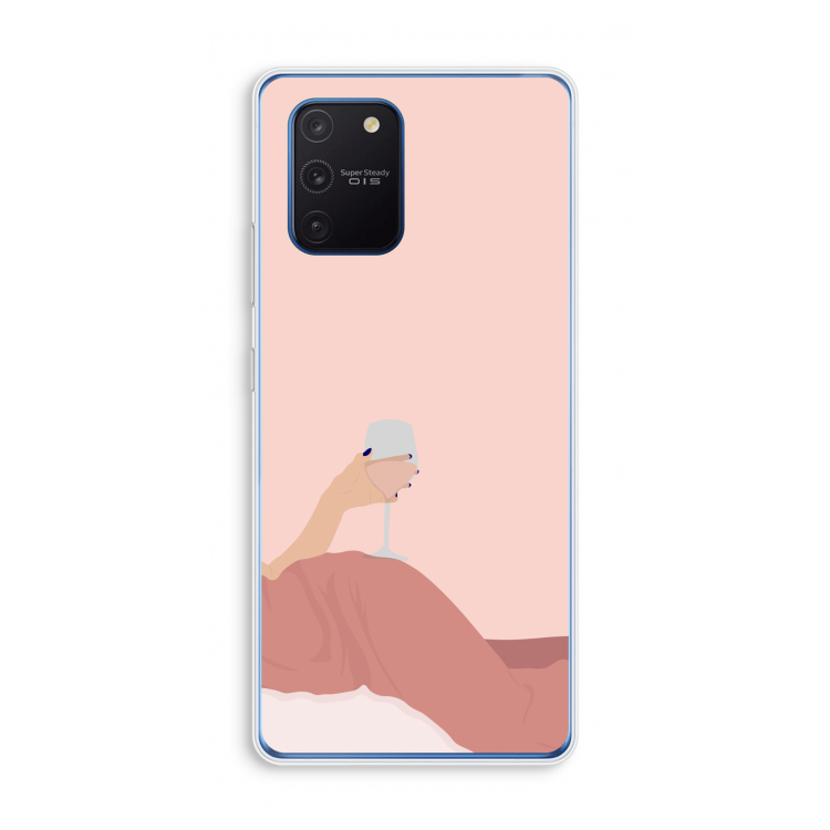Wine: Samsung Galaxy Note 10 Lite Transparant Hoesje