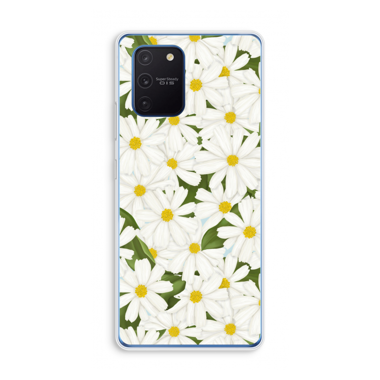 Summer Daisies: Samsung Galaxy Note 10 Lite Transparant Hoesje