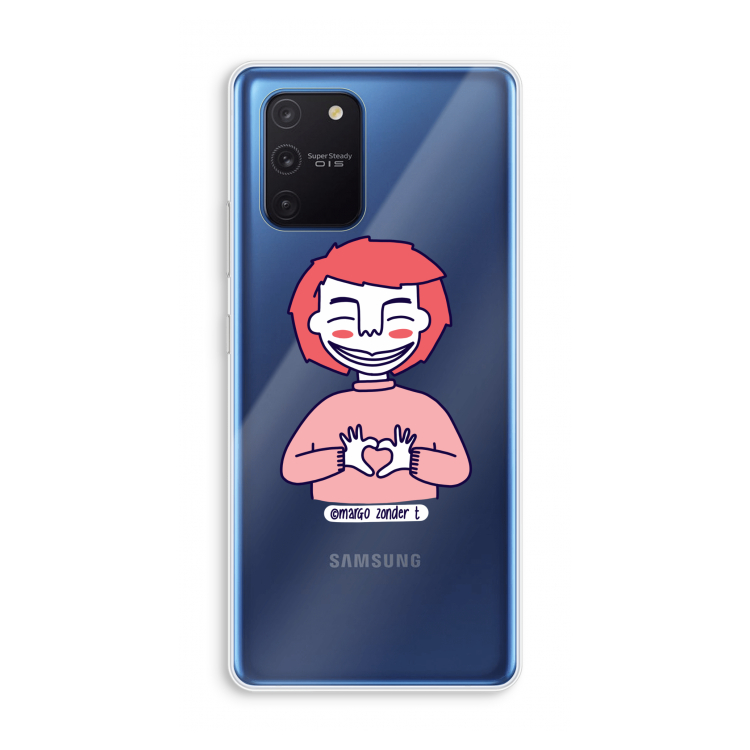 Hartje: Samsung Galaxy Note 10 Lite Transparant Hoesje