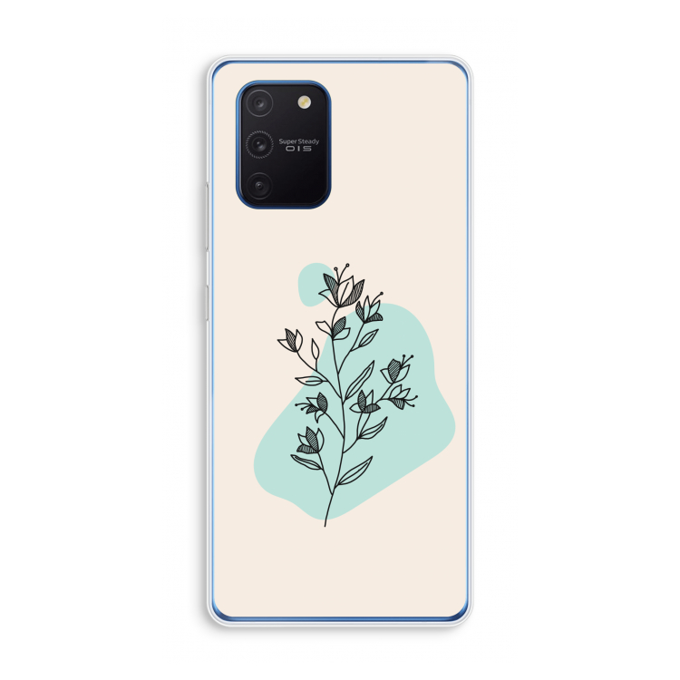 Violets are blue: Samsung Galaxy Note 10 Lite Transparant Hoesje
