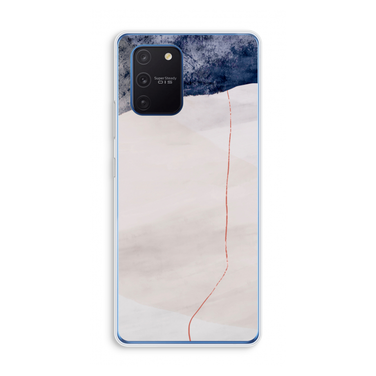 Stone White: Samsung Galaxy Note 10 Lite Transparant Hoesje