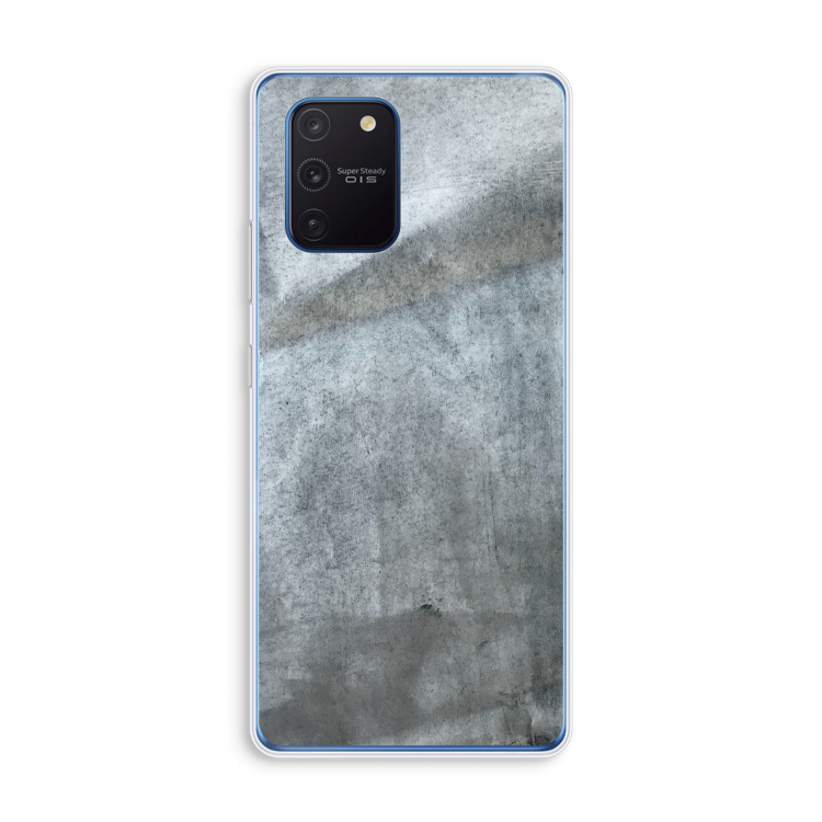 Grey Stone: Samsung Galaxy Note 10 Lite Transparant Hoesje