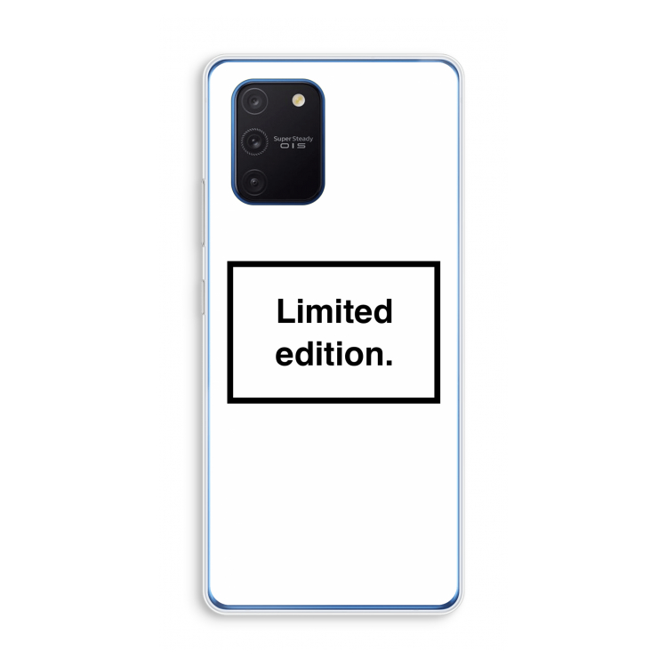 Limited edition: Samsung Galaxy Note 10 Lite Transparant Hoesje