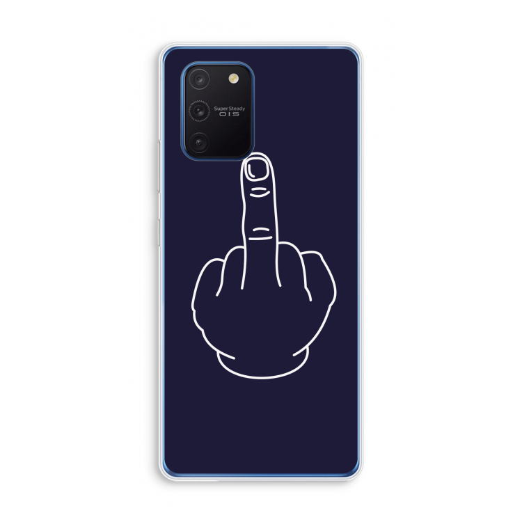 F**k U: Samsung Galaxy Note 10 Lite Transparant Hoesje