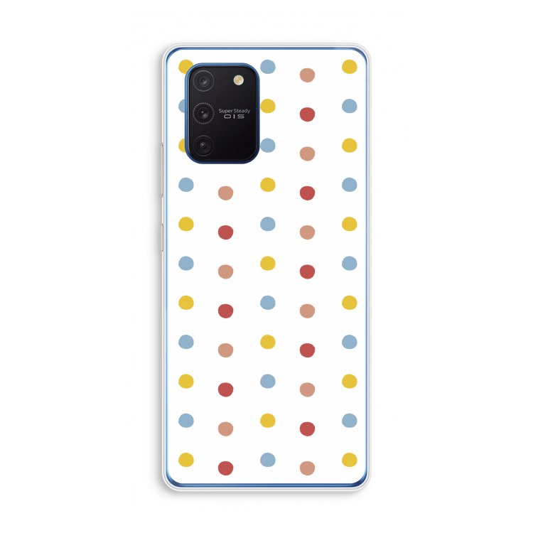 Bollen: Samsung Galaxy Note 10 Lite Transparant Hoesje