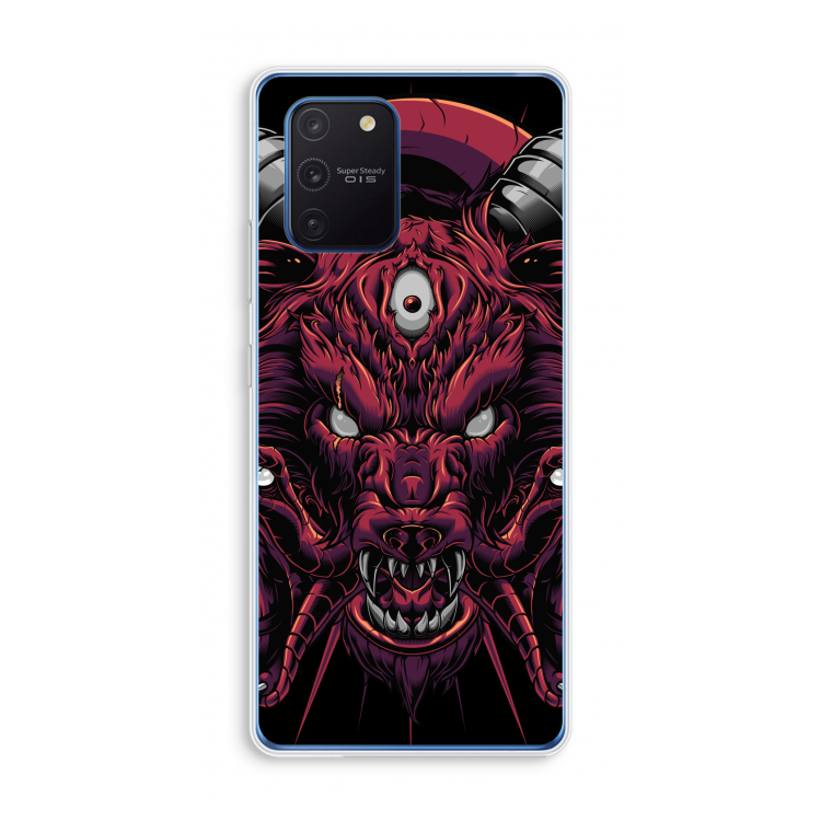 Hell Hound and Serpents: Samsung Galaxy Note 10 Lite Transparant Hoesje