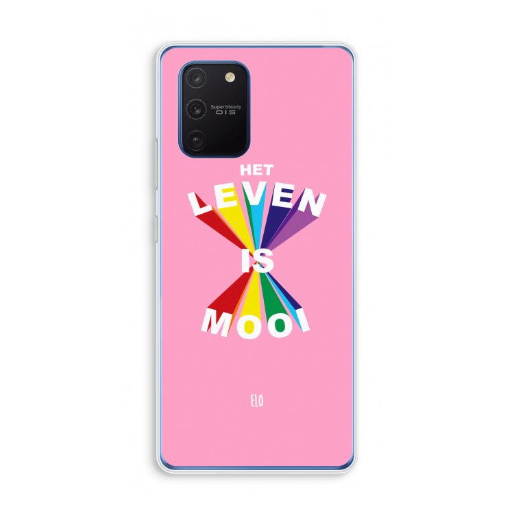 Het Leven Is Mooi: Samsung Galaxy Note 10 Lite Transparant Hoesje