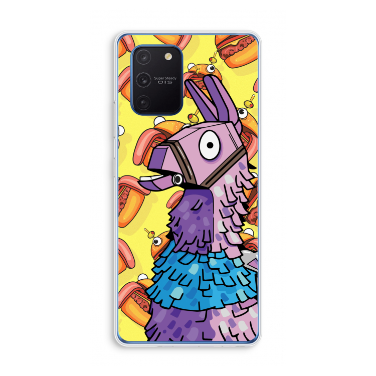 Loot Burger: Samsung Galaxy Note 10 Lite Transparant Hoesje