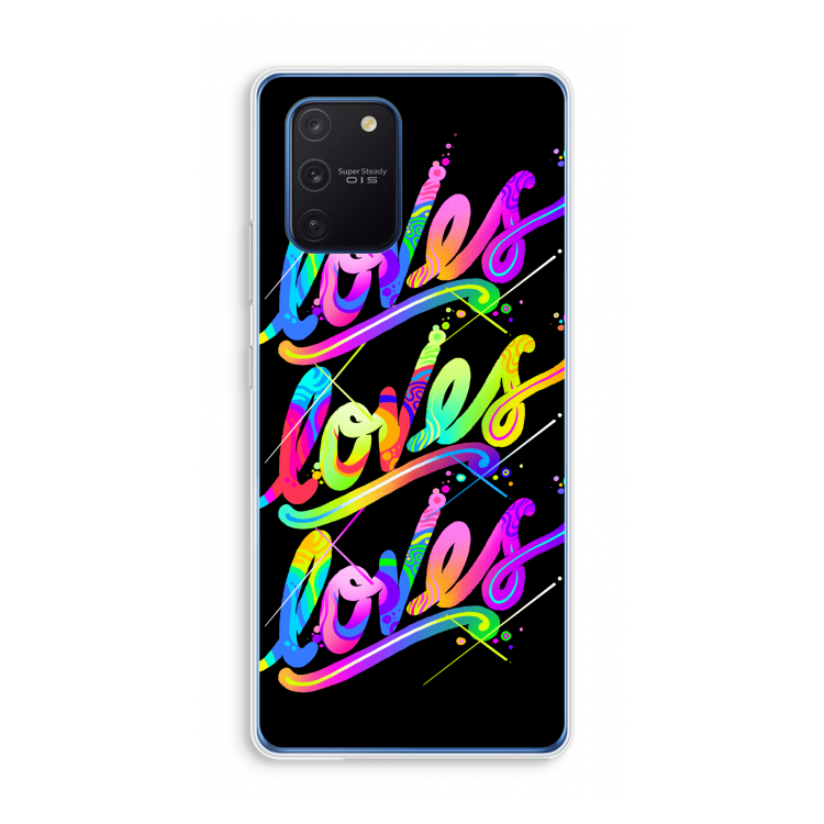 Loves: Samsung Galaxy Note 10 Lite Transparant Hoesje