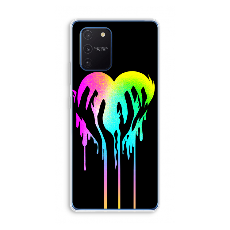Hold My Heart: Samsung Galaxy Note 10 Lite Transparant Hoesje