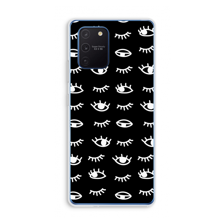 Eye pattern #3: Samsung Galaxy Note 10 Lite Transparant Hoesje