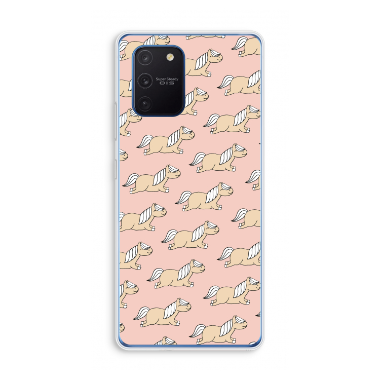Ponys: Samsung Galaxy Note 10 Lite Transparant Hoesje