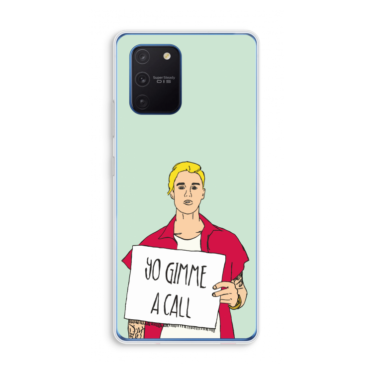 Gimme a call: Samsung Galaxy Note 10 Lite Transparant Hoesje