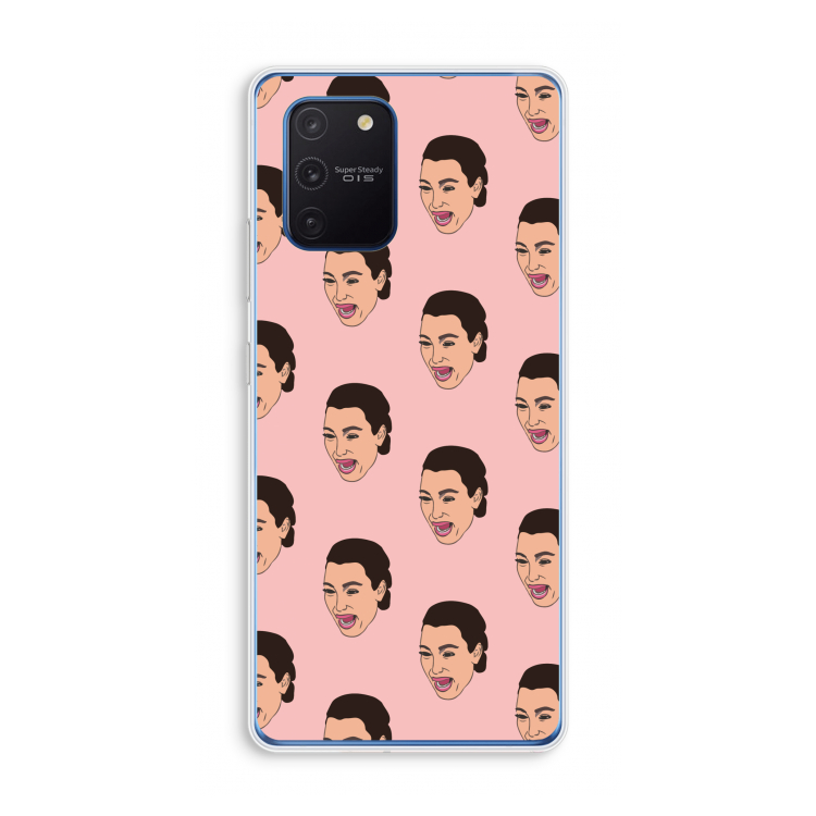Ugly Cry Call: Samsung Galaxy Note 10 Lite Transparant Hoesje