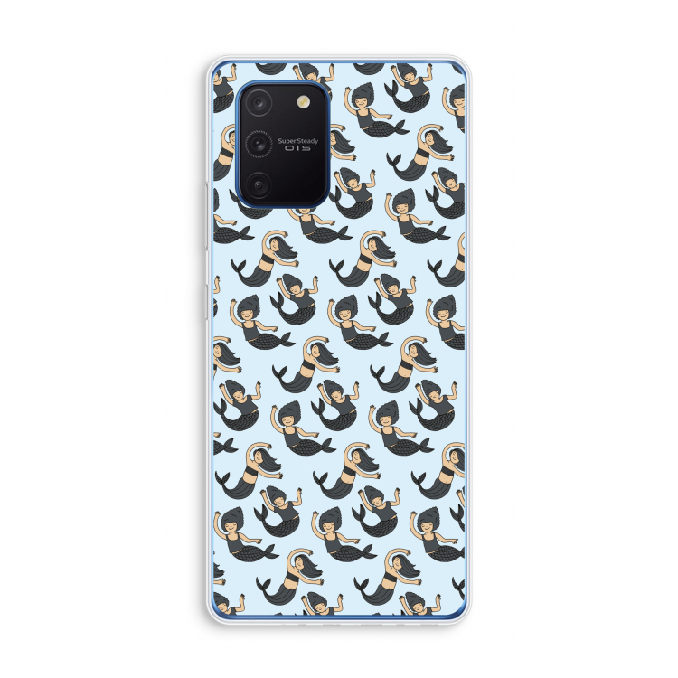 Zeemeermin: Samsung Galaxy Note 10 Lite Transparant Hoesje