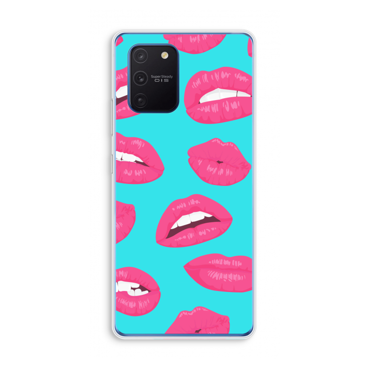 Bite my lip: Samsung Galaxy Note 10 Lite Transparant Hoesje