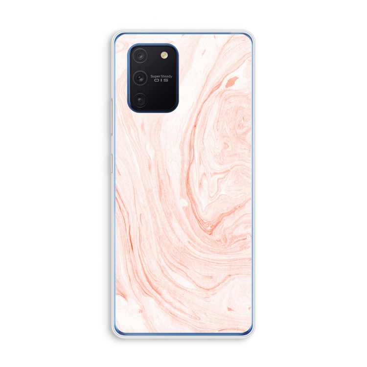 Peach bath: Samsung Galaxy Note 10 Lite Transparant Hoesje