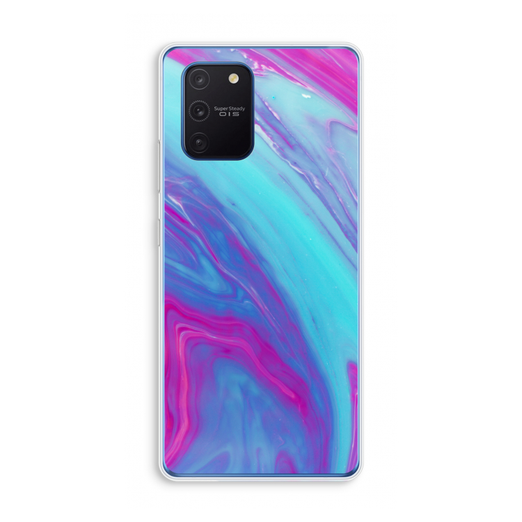 Zweverige regenboog: Samsung Galaxy Note 10 Lite Transparant Hoesje