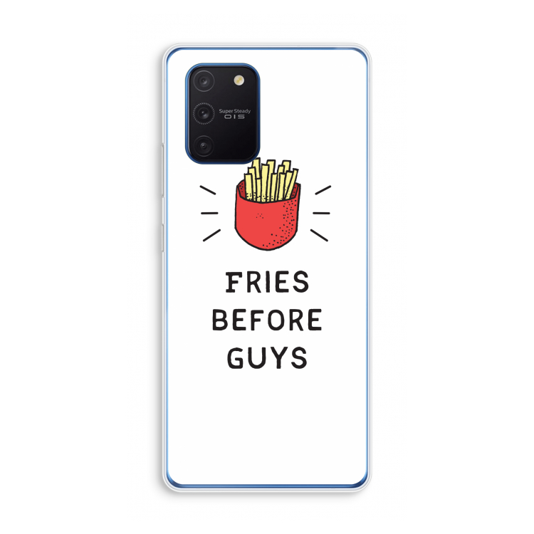 Fries before guys: Samsung Galaxy Note 10 Lite Transparant Hoesje