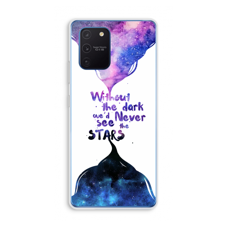 Stars quote: Samsung Galaxy Note 10 Lite Transparant Hoesje