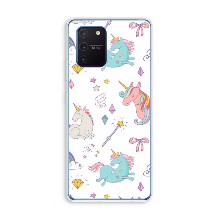 Fantasiewereld: Samsung Galaxy Note 10 Lite Transparant Hoesje