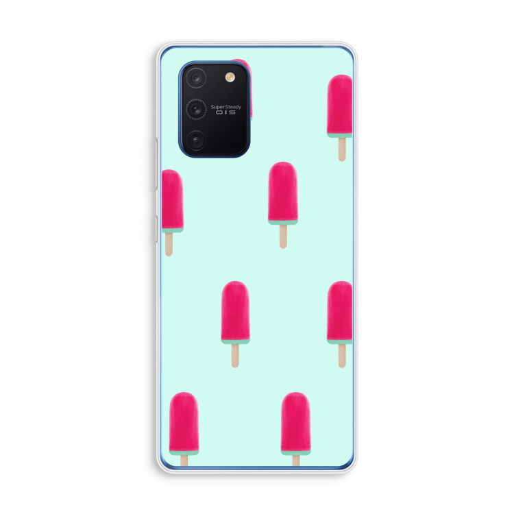 Waterijsje: Samsung Galaxy Note 10 Lite Transparant Hoesje