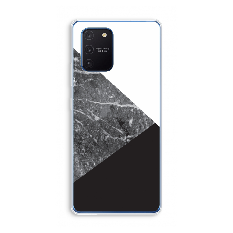 Combinatie marmer: Samsung Galaxy Note 10 Lite Transparant Hoesje